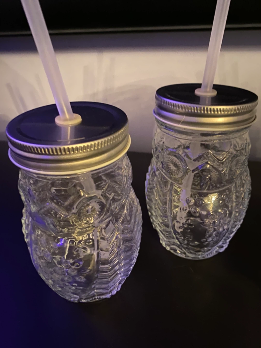 Owl Glass Pitcher with 4 Glasses 🥕 - photo 3