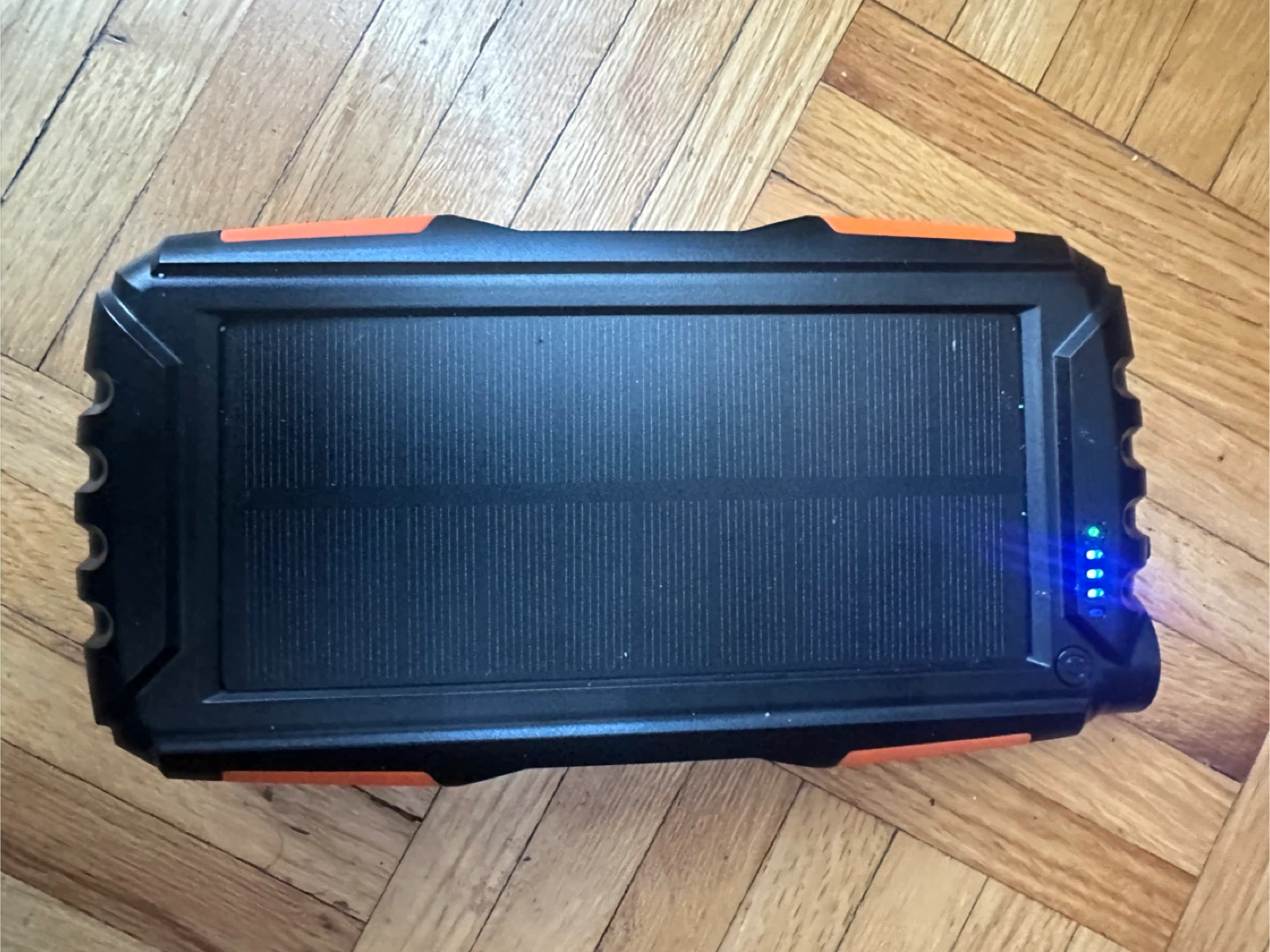 Solar Power Bank Flashlight
