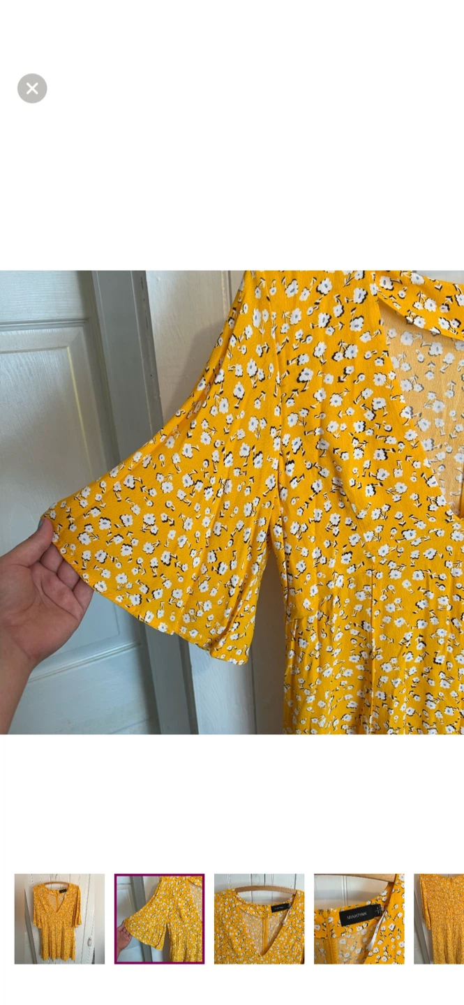 MINKPINK Floral Dress - Size L - photo 2