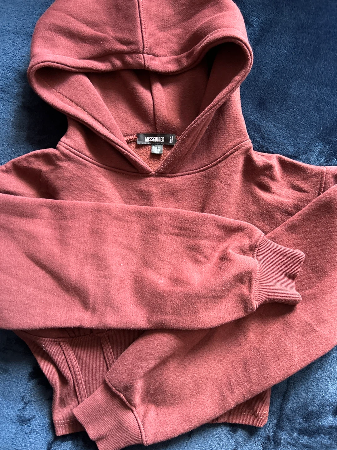 Missguided Cropped Hoodie - Size 6 - photo 3