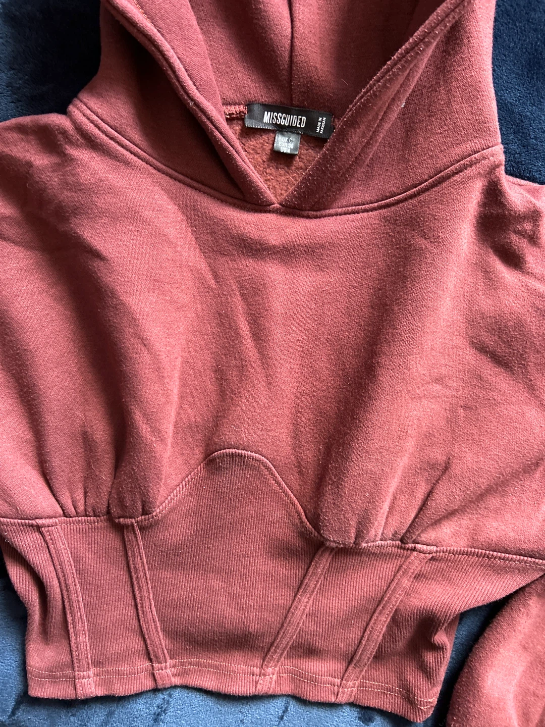 Missguided Cropped Hoodie - Size 6 - photo 2