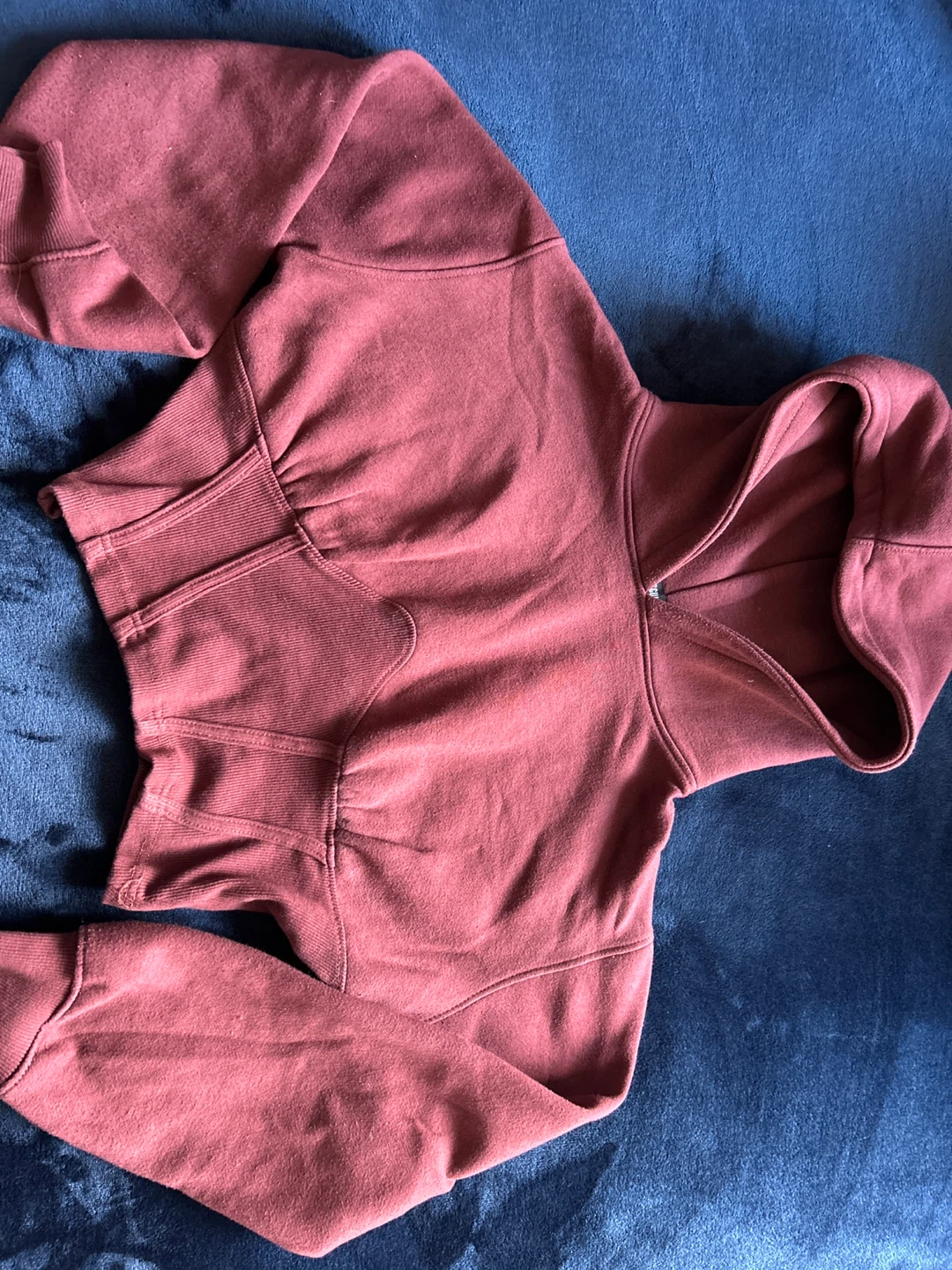 Missguided Cropped Hoodie - Size 6