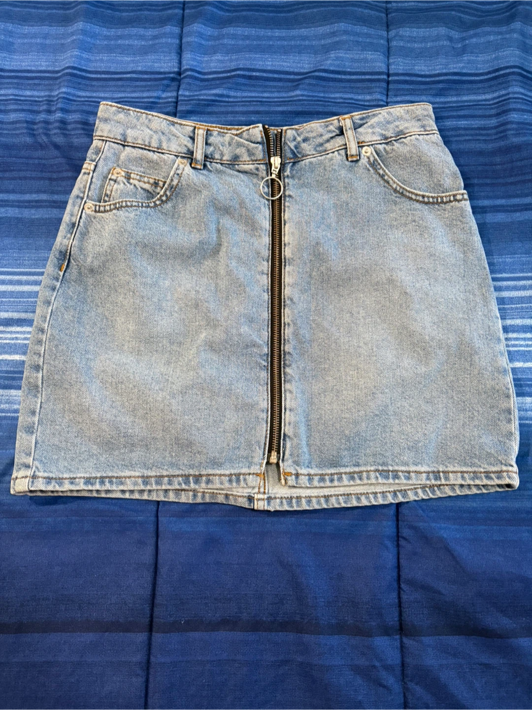 Denim Mini Skirt Size 6