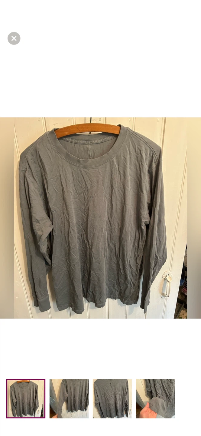Lululemon Long Sleeve Shirt - Grey