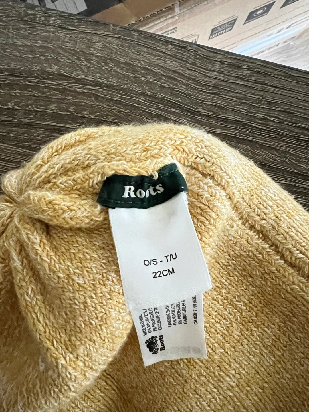 Roots Yellow Beanie - One Size - photo 3