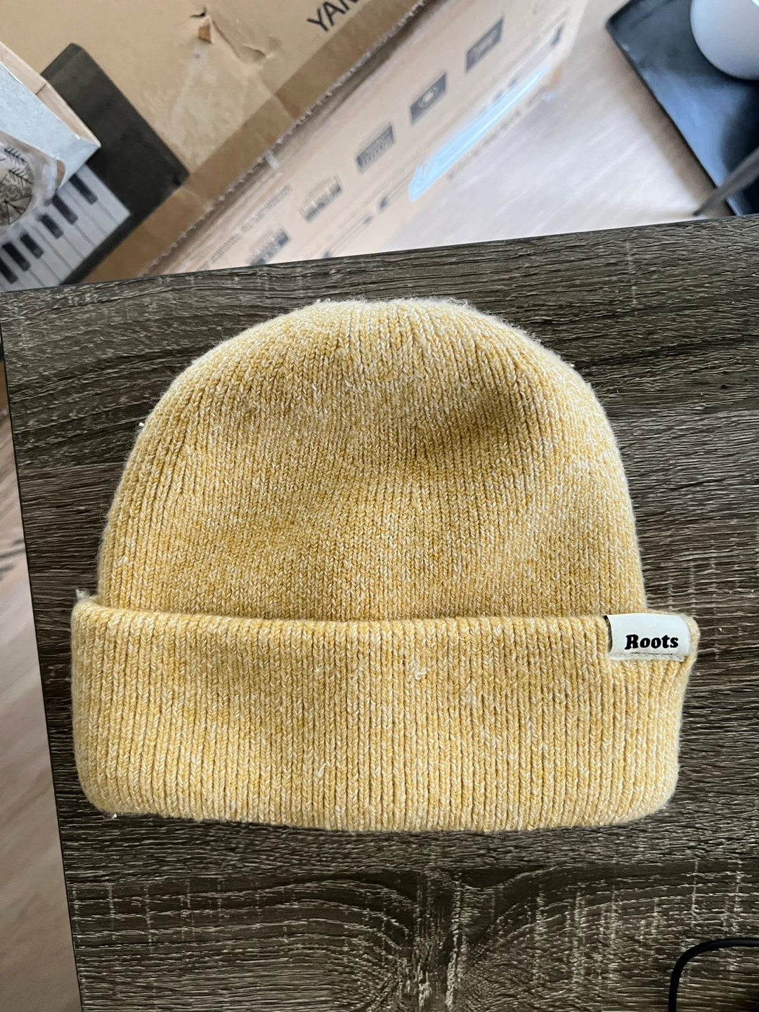 Roots Yellow Beanie - One Size