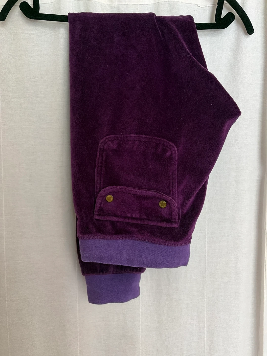 Juicy Couture Velour Tracksuit - Purple, Size L - photo 4