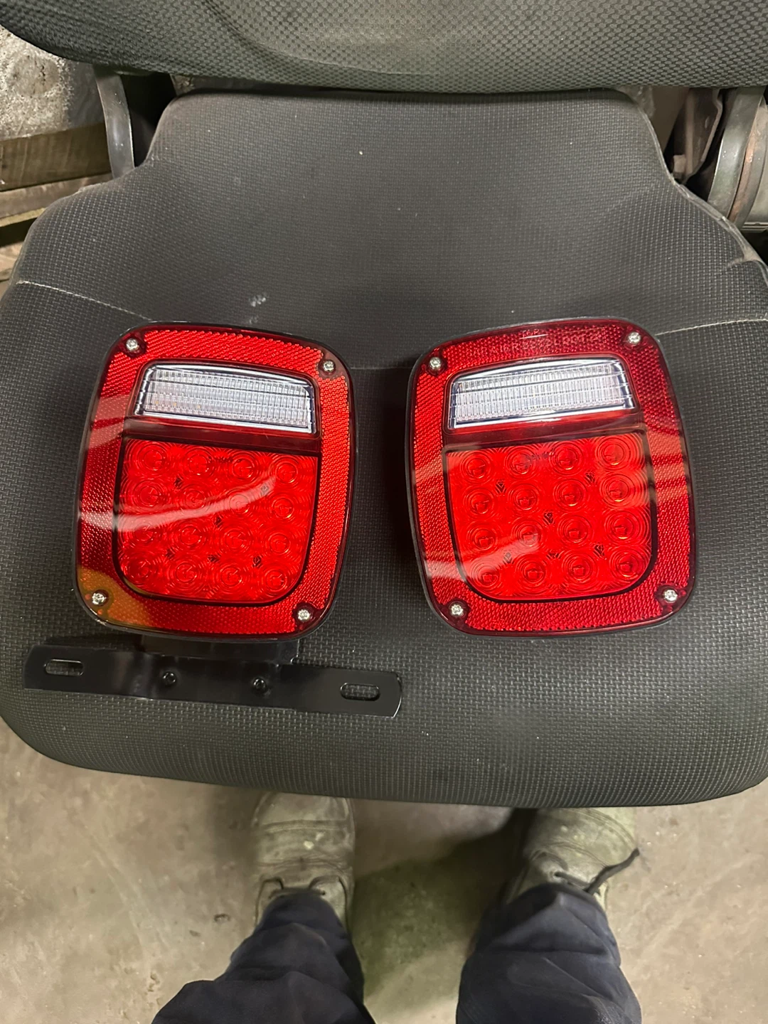 Pair of Red LED Trailer Lights