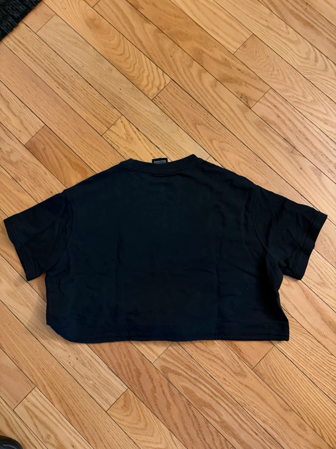 Nike Black Crop Top - Size Large - photo 2