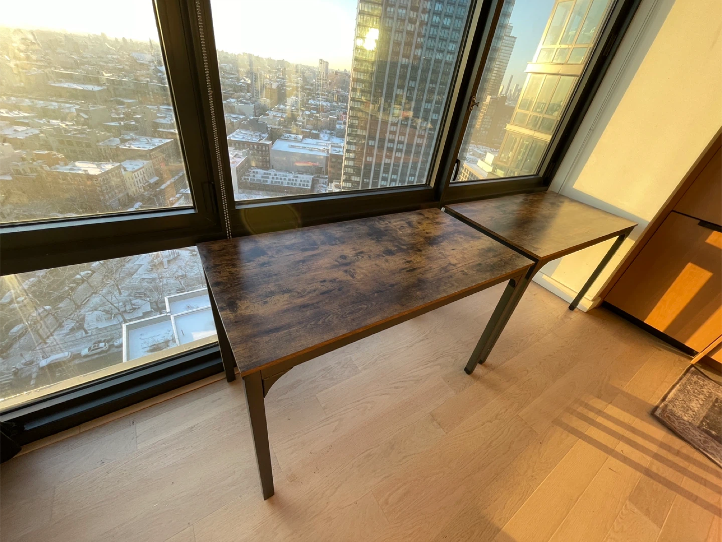 Rustic Brown Desk - photo 5