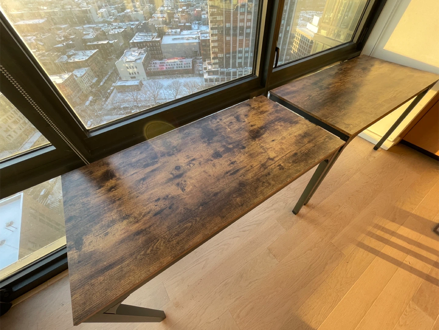 Rustic Brown Desk