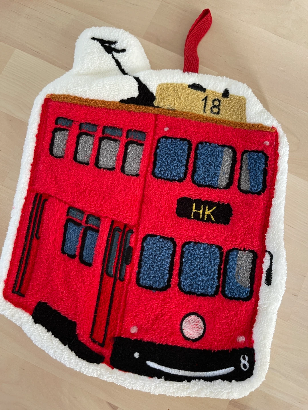 Hong Kong Tram Drying Cloth