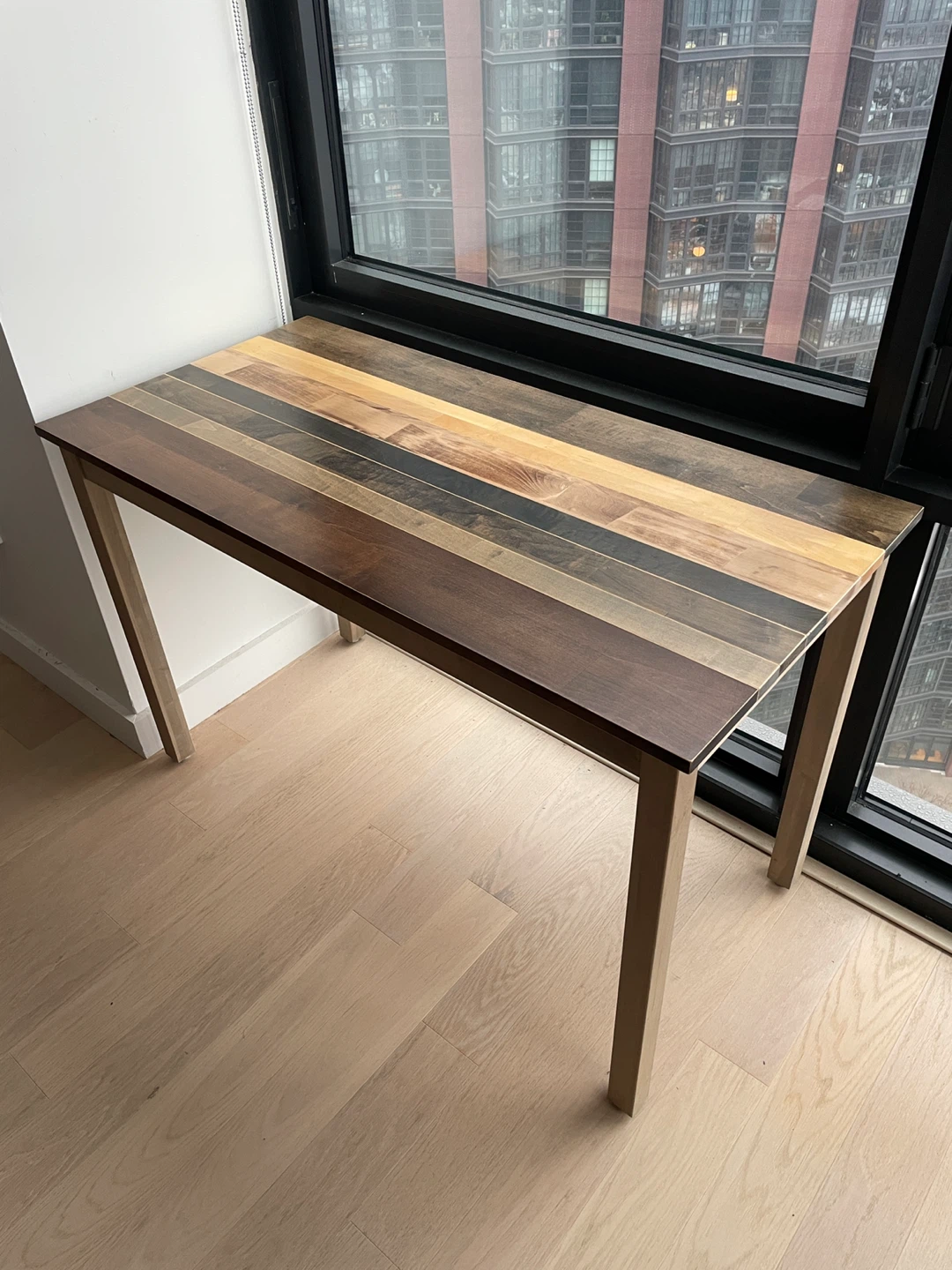 Wooden Desk/Table - Multi-Colored Top