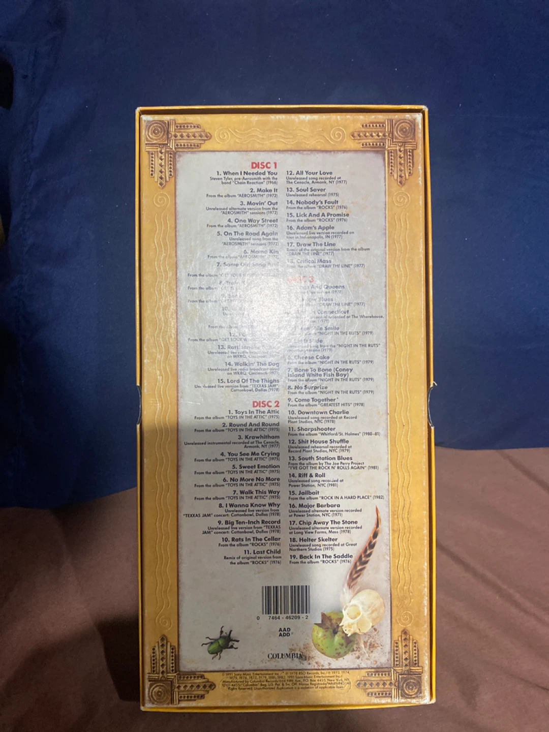 Aerosmith Pandora's Box CD Set - photo 2