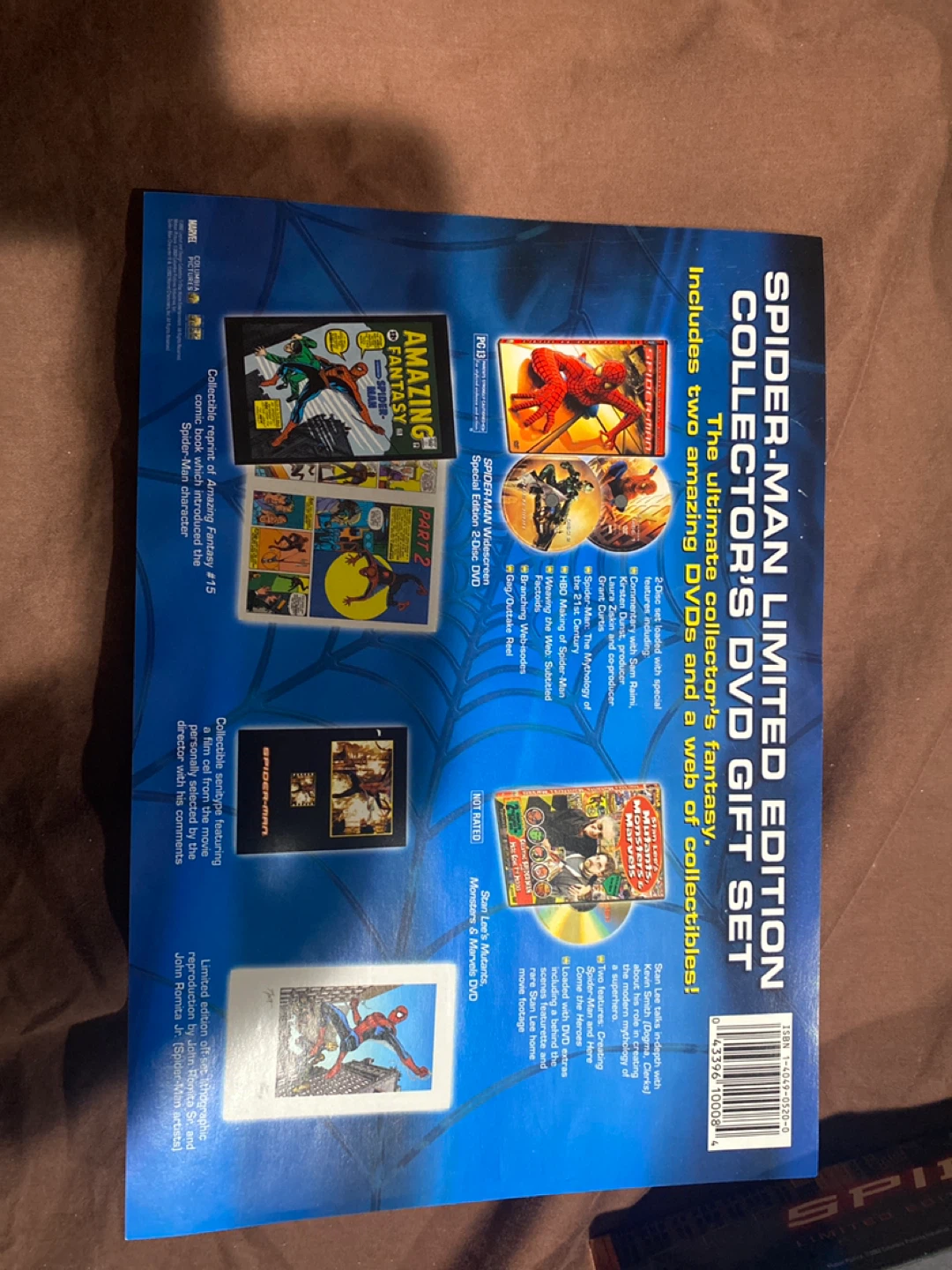 Spider-Man Limited Edition Collector's DVD Gift Set - photo 2