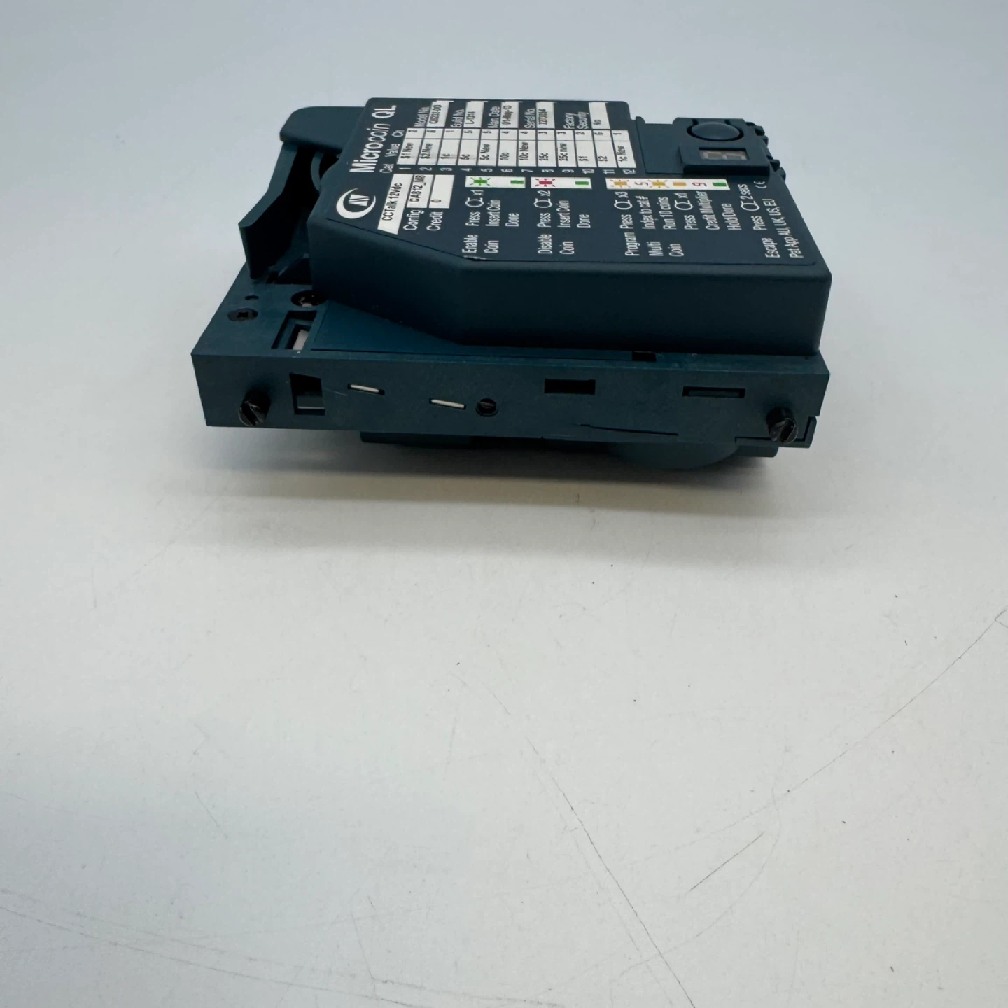 Microcoin QL Coin Validator Q5232-DO Top Entry Bottom  Like New - photo 4