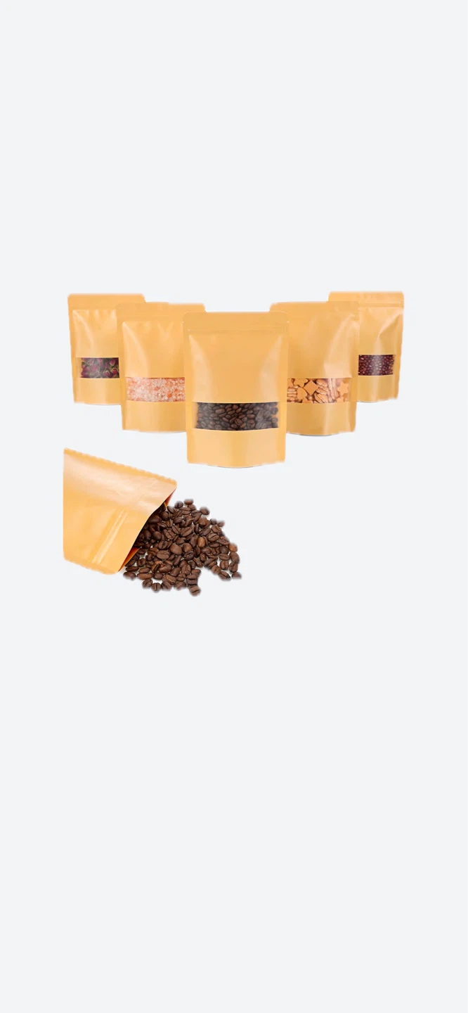Kraft Paper Stand Up Pouches - photo 3