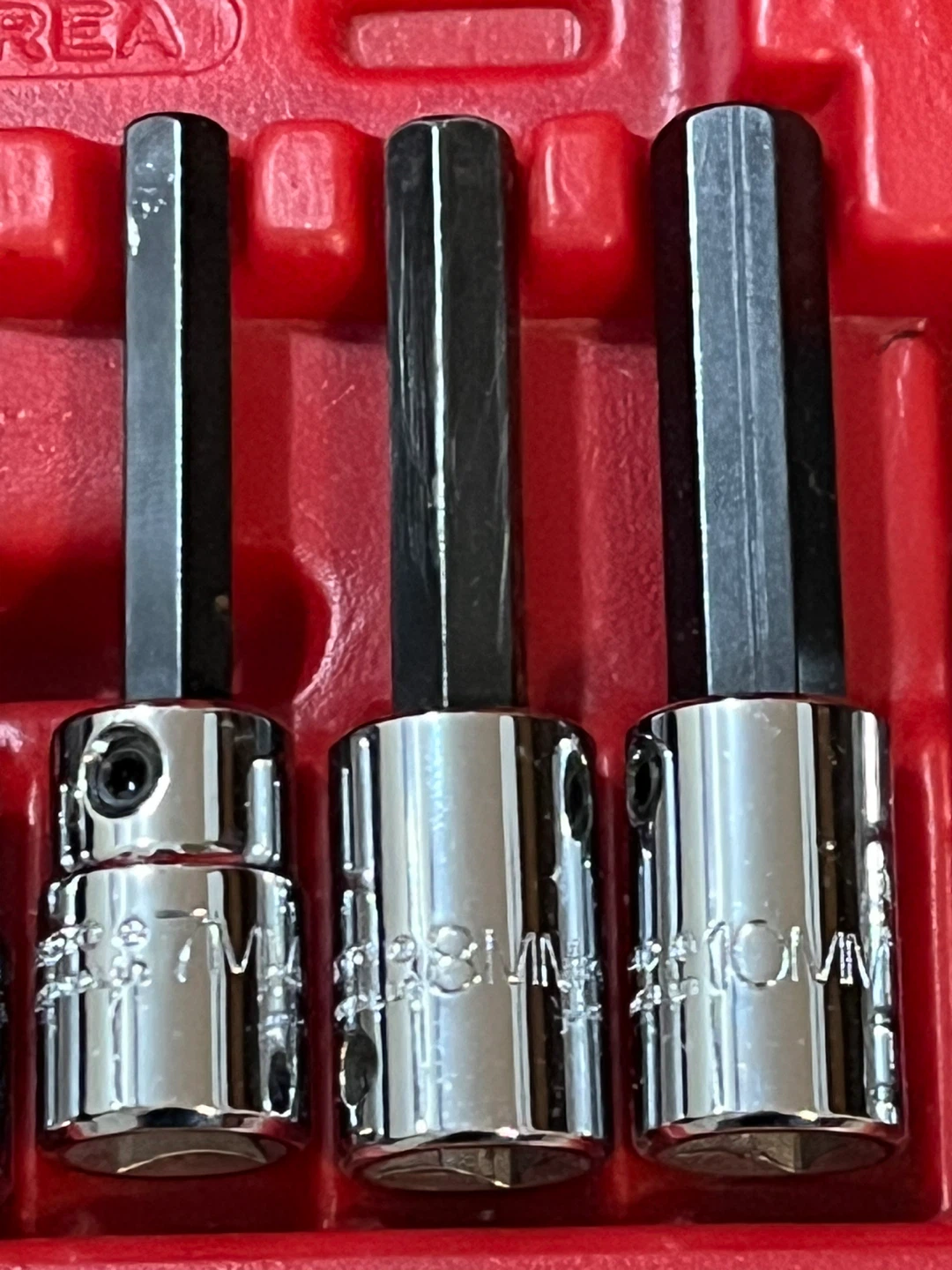 Proto Professional Hex Allen Socket Set USA 9 Piece - photo 3