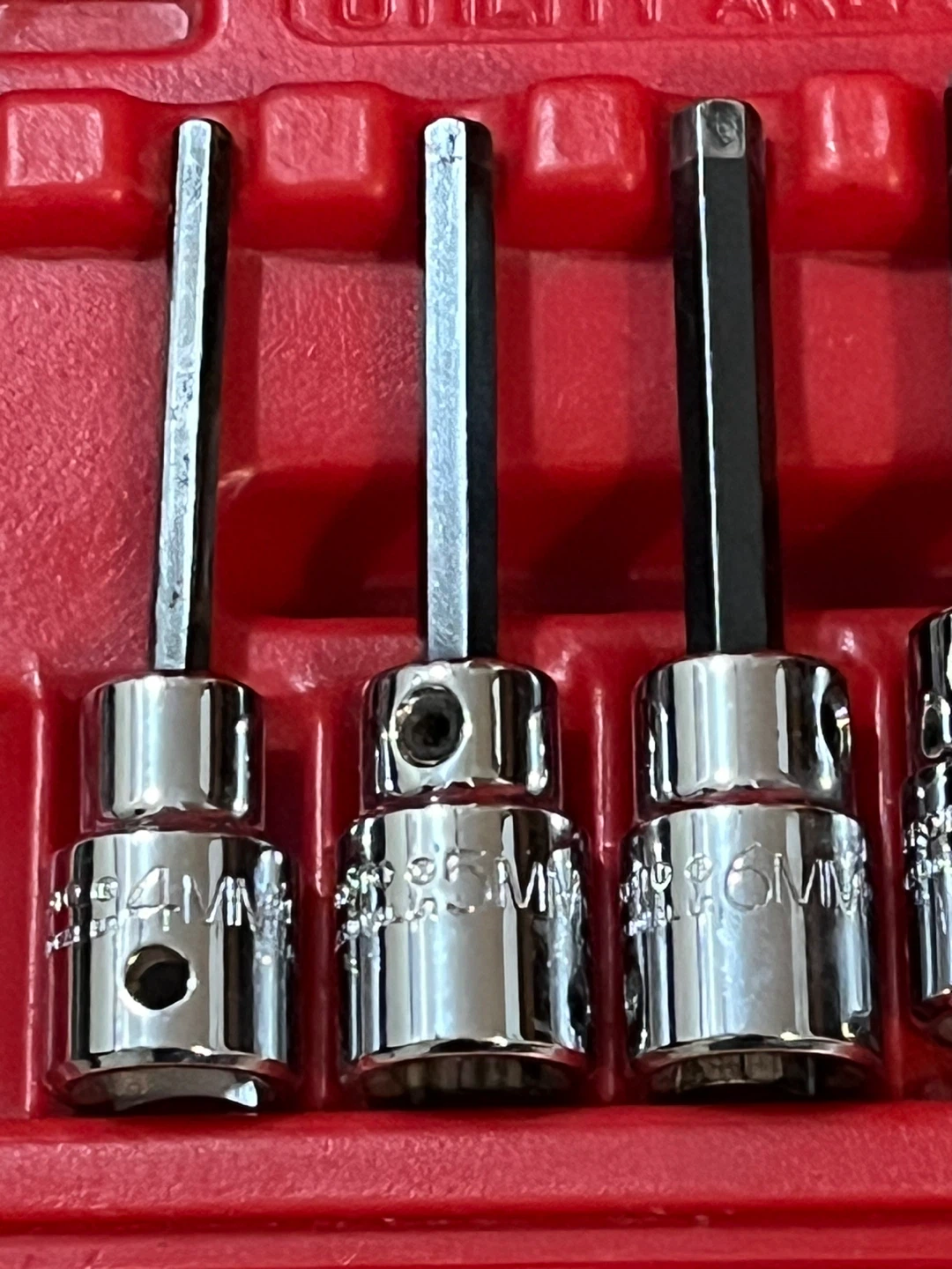 Proto Professional Hex Allen Socket Set USA 9 Piece - photo 4
