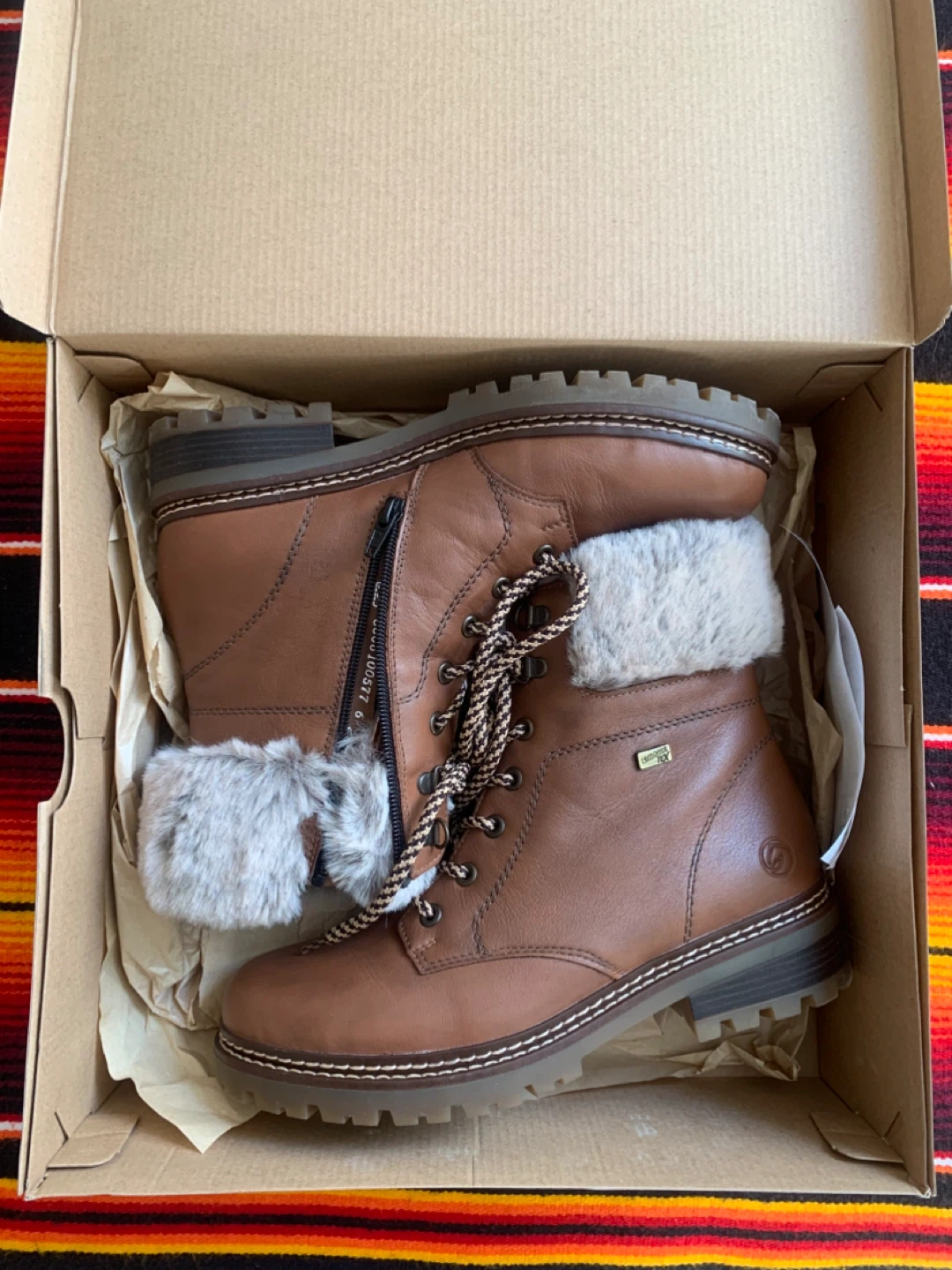 Remonte Brown leather Boots ✨
