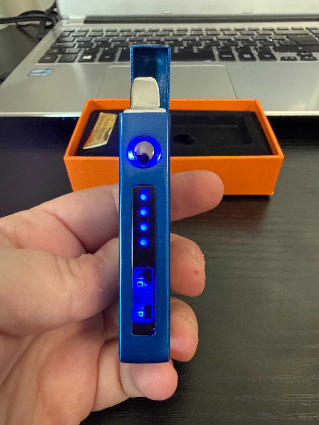 Blue Classic Fashionable Lighter, New - photo 3