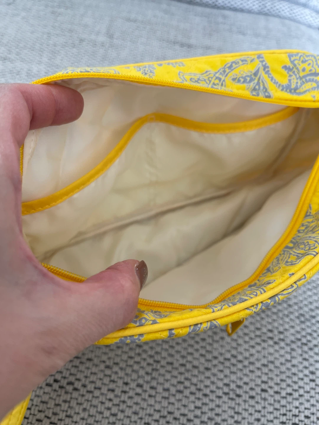 NaRaYa Quilted Yellow Crossbody Bag - photo 5