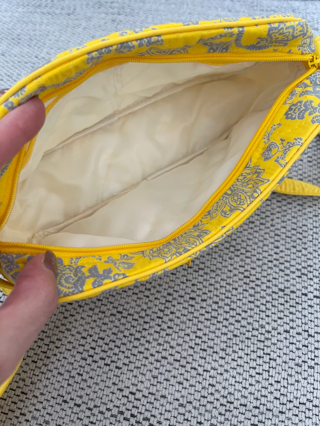 NaRaYa Quilted Yellow Crossbody Bag - photo 4