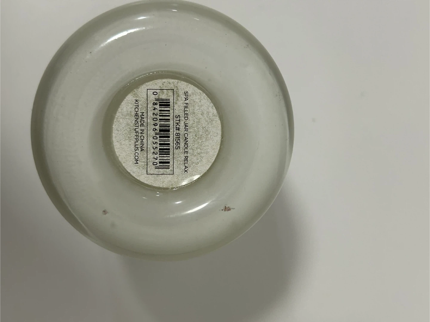 🥕Used N°5 Relax Lavender Scented Candle okay condition smell - photo 3