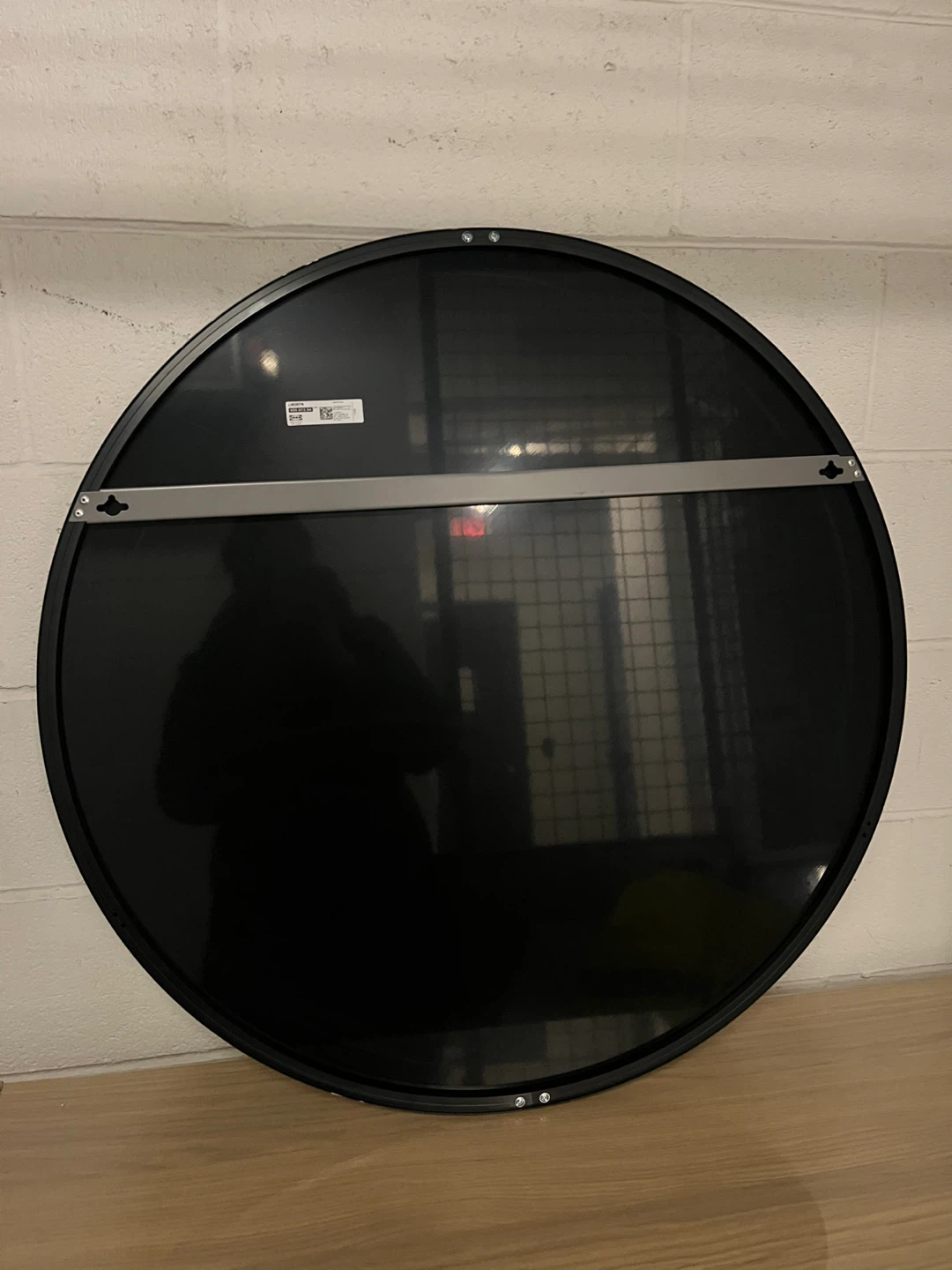 IKEA Hovet Mirror Round Black - photo 2
