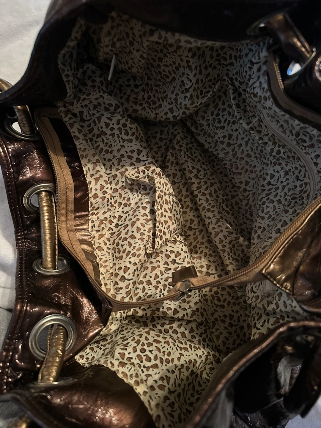 Metallic Bronze-Gold Purse - photo 2