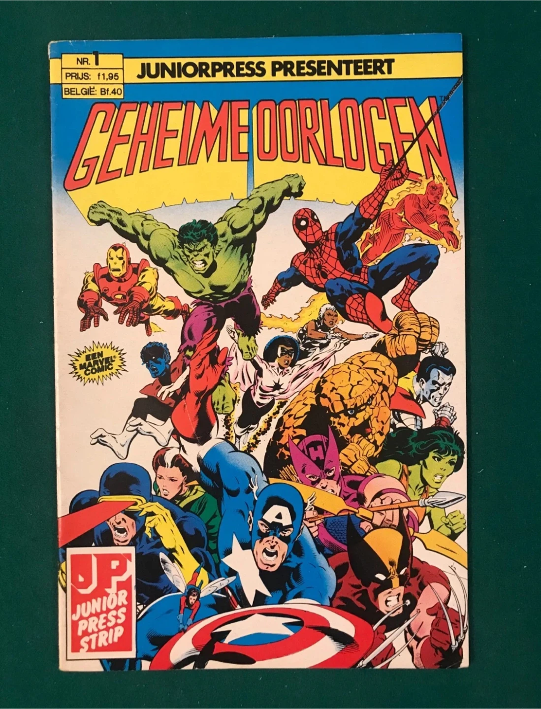 Marvel Super Heroes Secret Wars #1 European Variant