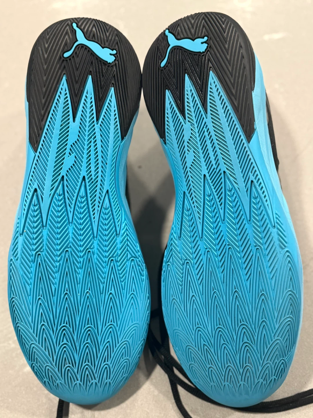 Puma Basketball Shoes - Black & Blue