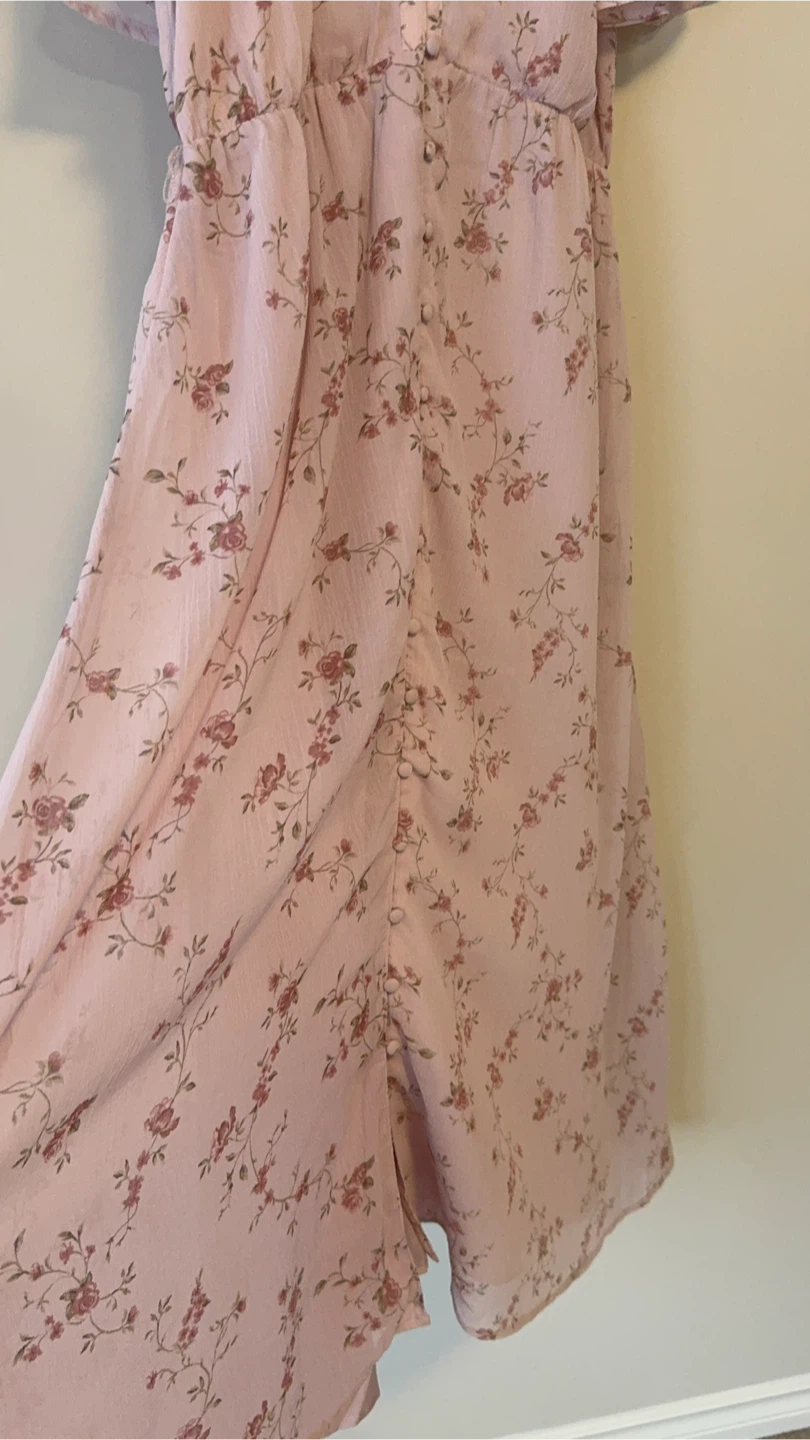 Pink Floral Dress upto Xl - photo 5