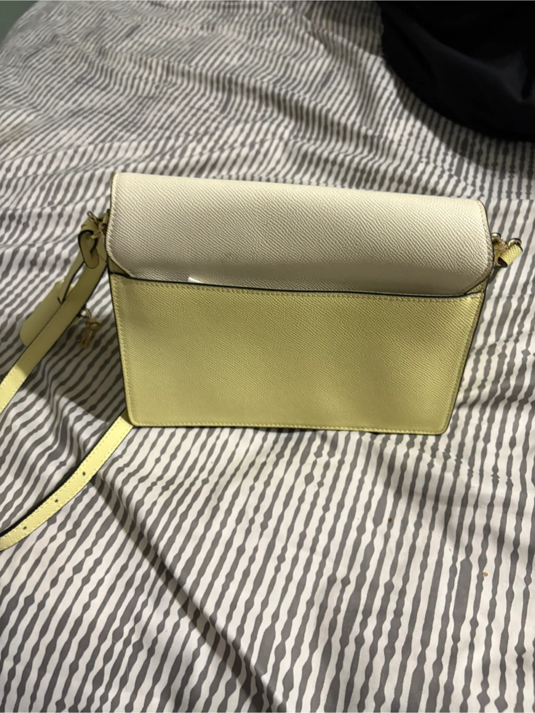 Light Yellow Crossbody Bag - photo 2
