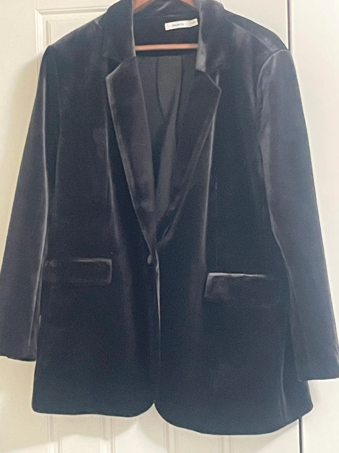 RICKI'S Velvet Blazer - XL/TG