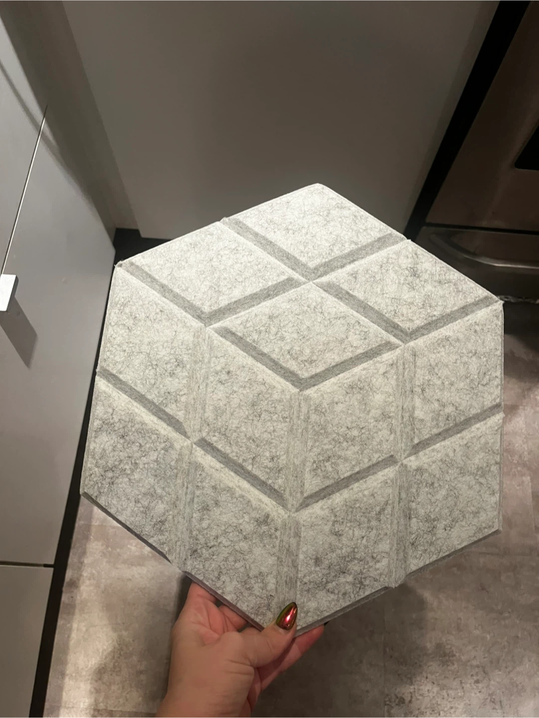 34 Acoustic Panels, 24 Grey 8 Black