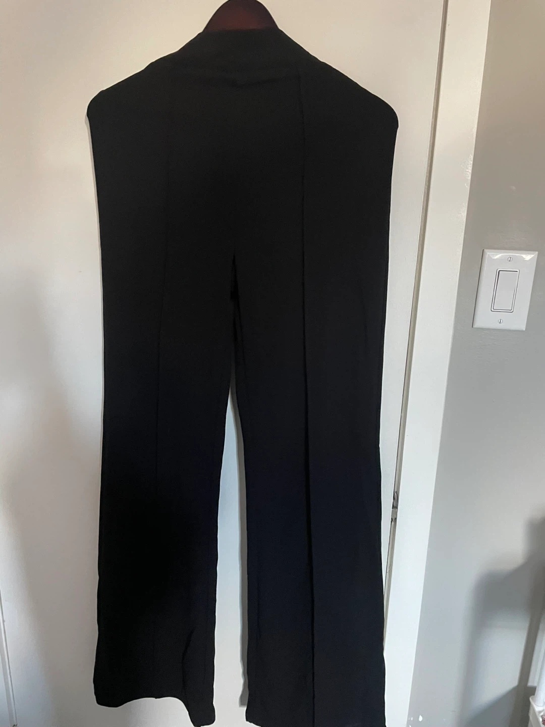 Black Wide Leg Trousers