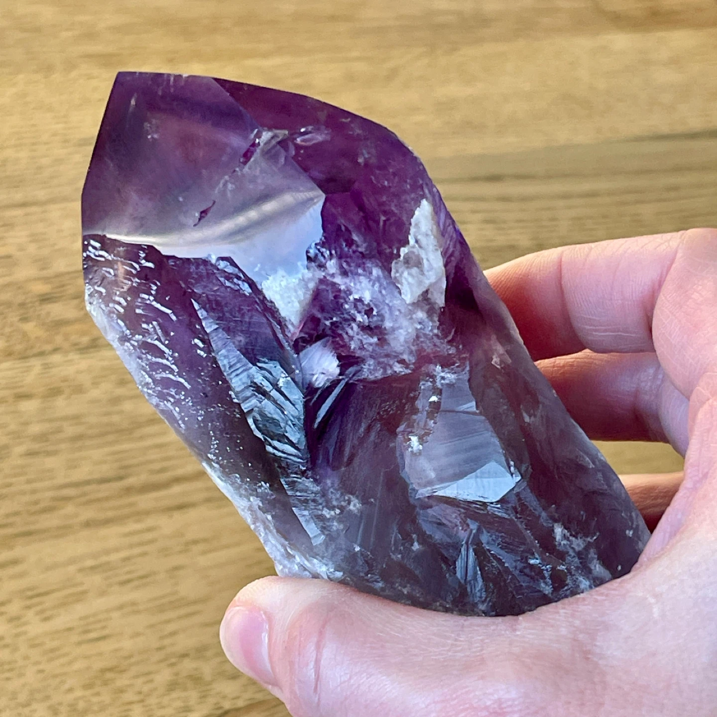 Amethyst Scepter “torch” crystal - photo 3