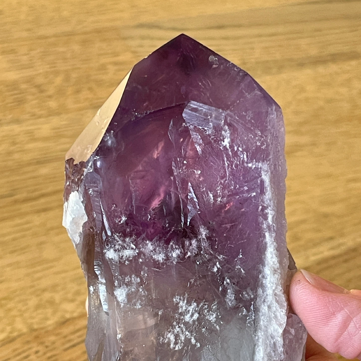 Amethyst Scepter “torch” crystal - photo 2