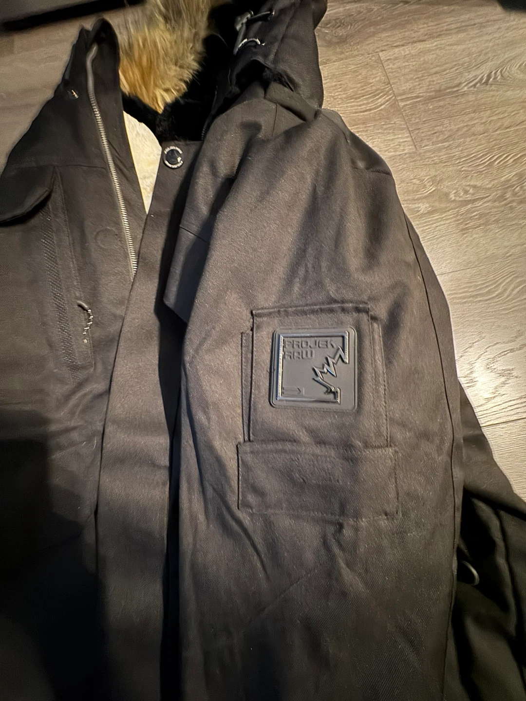 Project Raw Black Winter Parka - photo 5