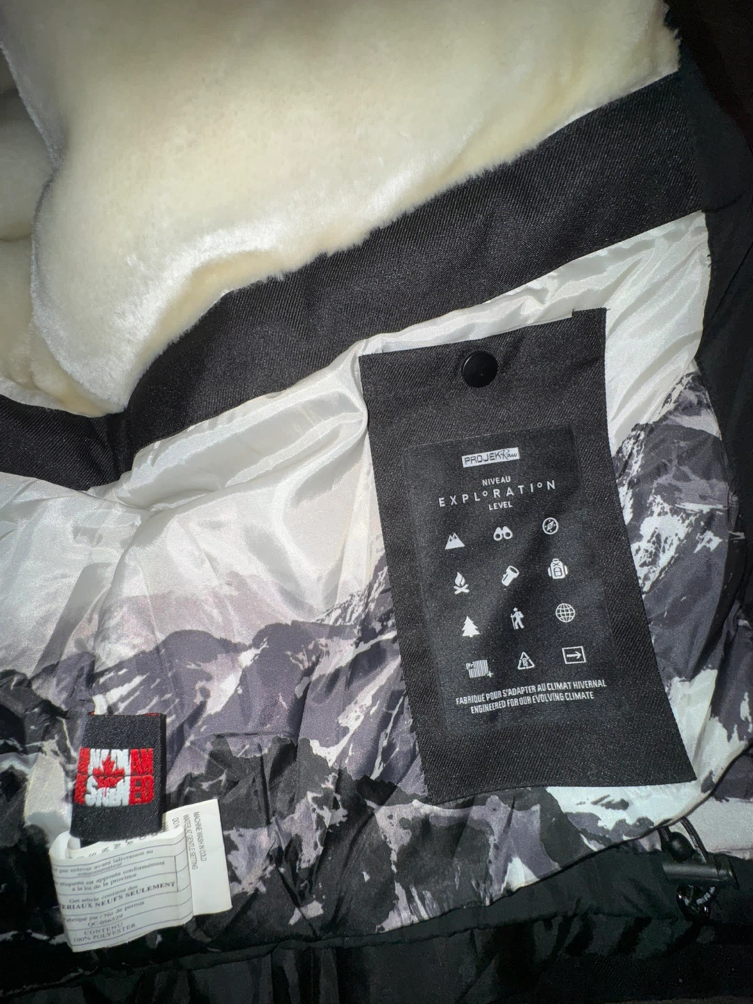 Project Raw Black Winter Parka - photo 3