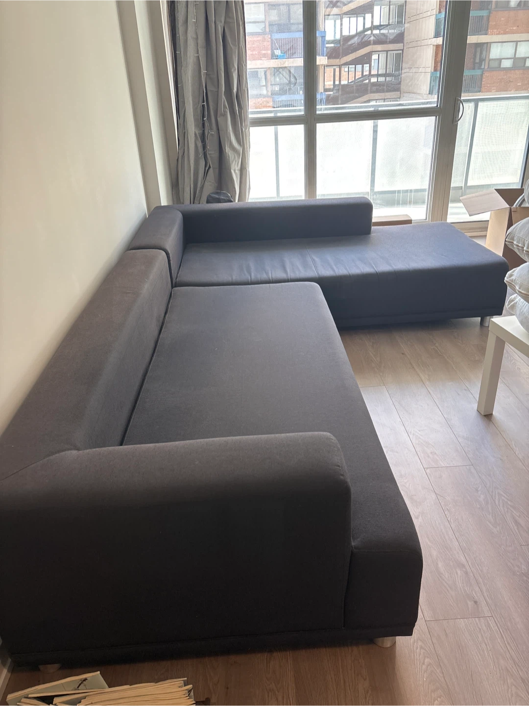 Kivik Sectional Sofa - Dark Grey , cushion - photo 3