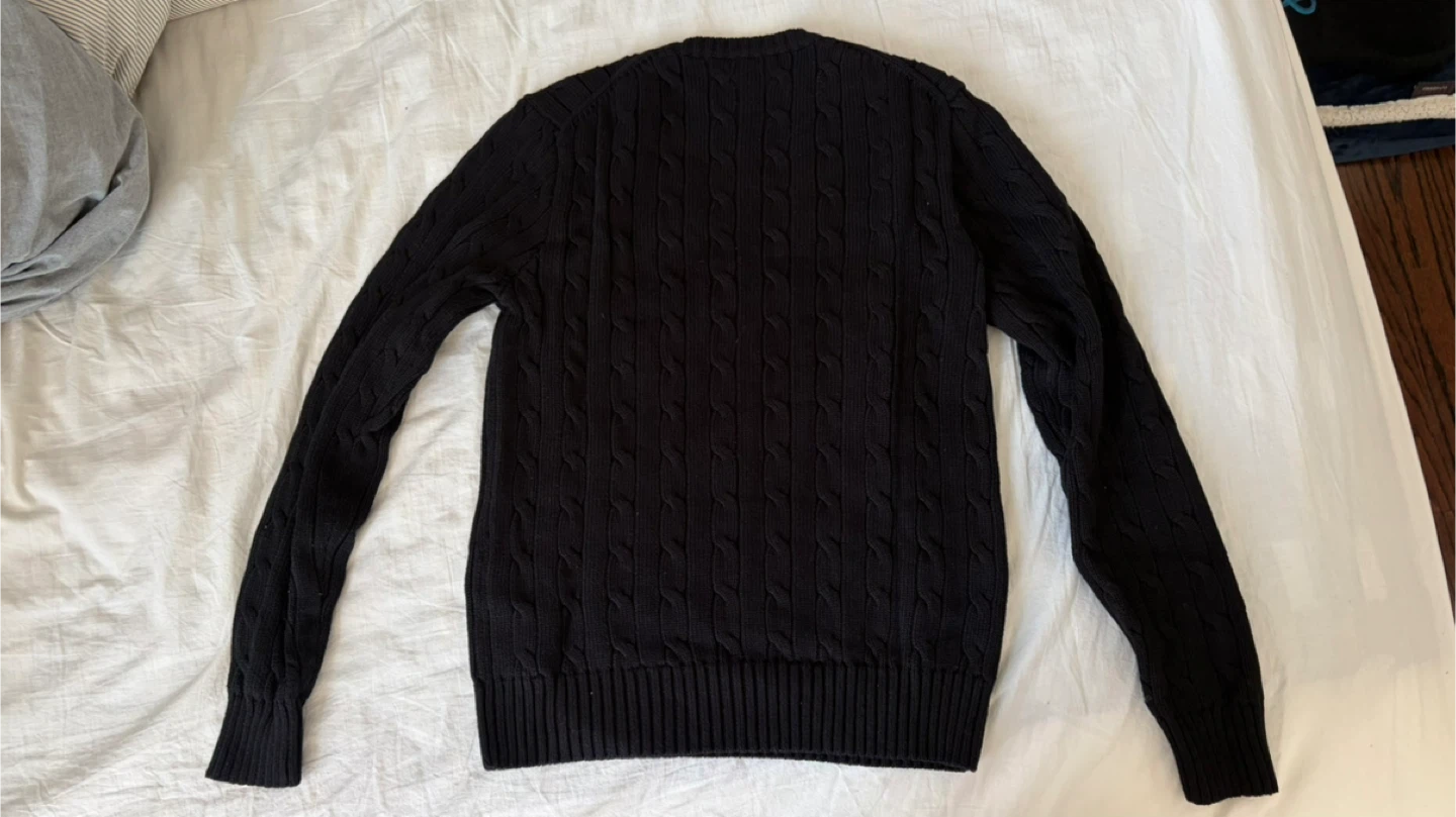 2 Polo Ralph Lauren Cable Knit Sweater - Size M 🥕 - photo 3