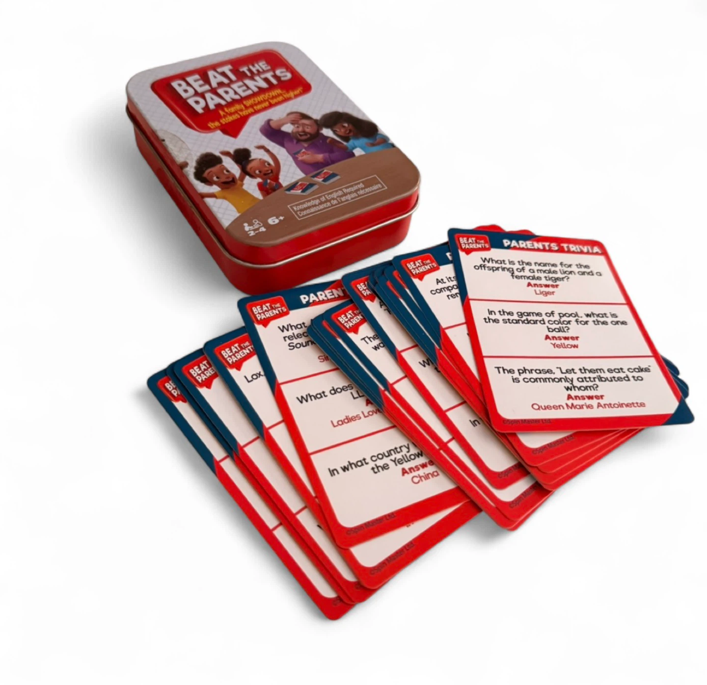 Mini Beat The Parents Family Trivia Game - photo 2