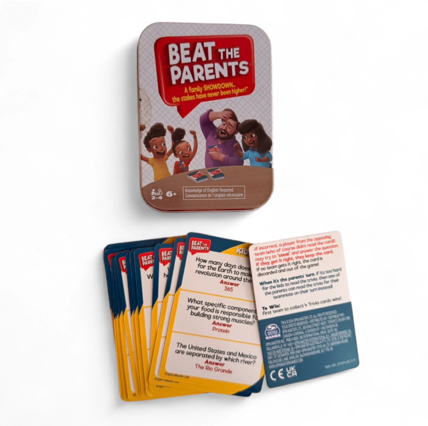 Mini Beat The Parents Family Trivia Game - photo 4