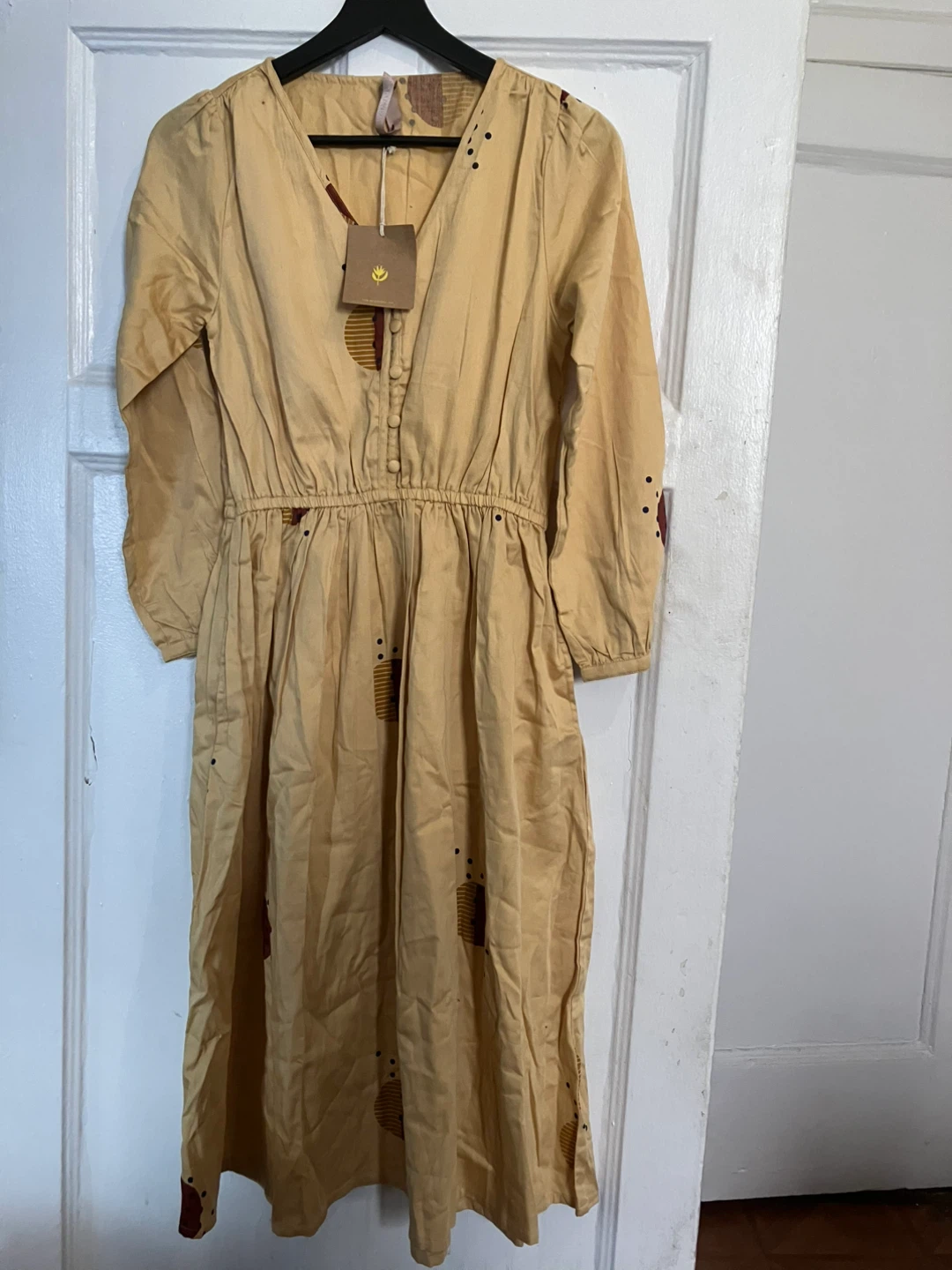 Mata Traders Mia Dress Honeycomb Size S