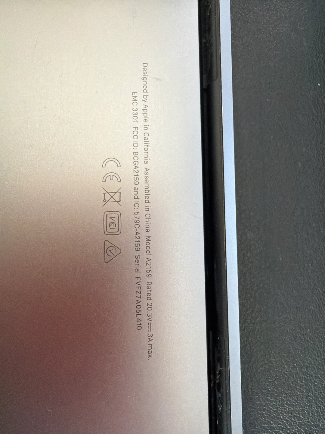 Apple MacBook Pro A2159 - photo 5