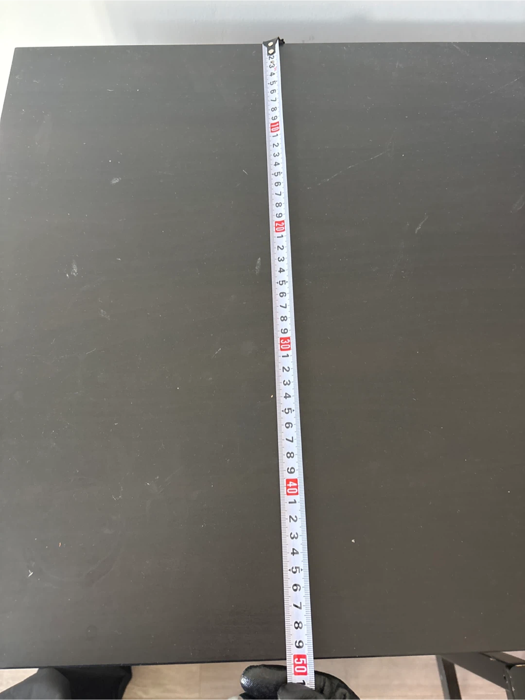 Dark Brown Desk and Chair Set - photo 3