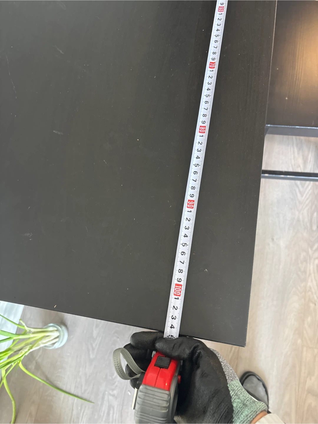 Dark Brown Desk and Chair Set - photo 4