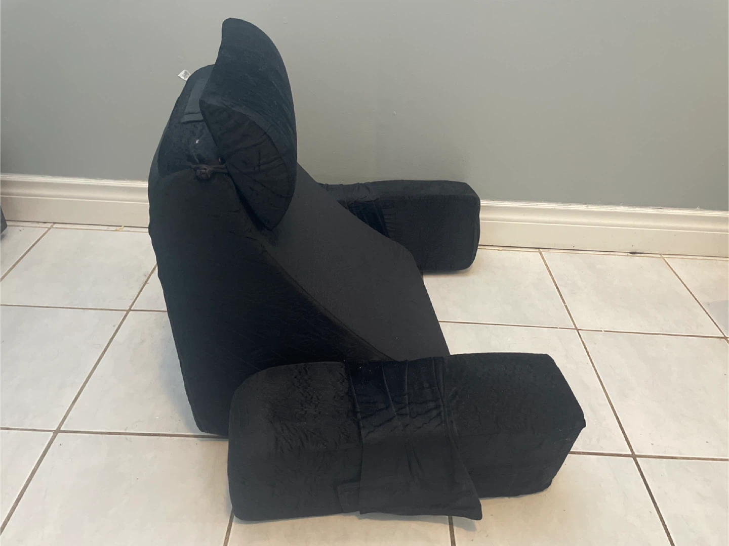 ENITYA Reading Pillow - Cozy Life Black - photo 2